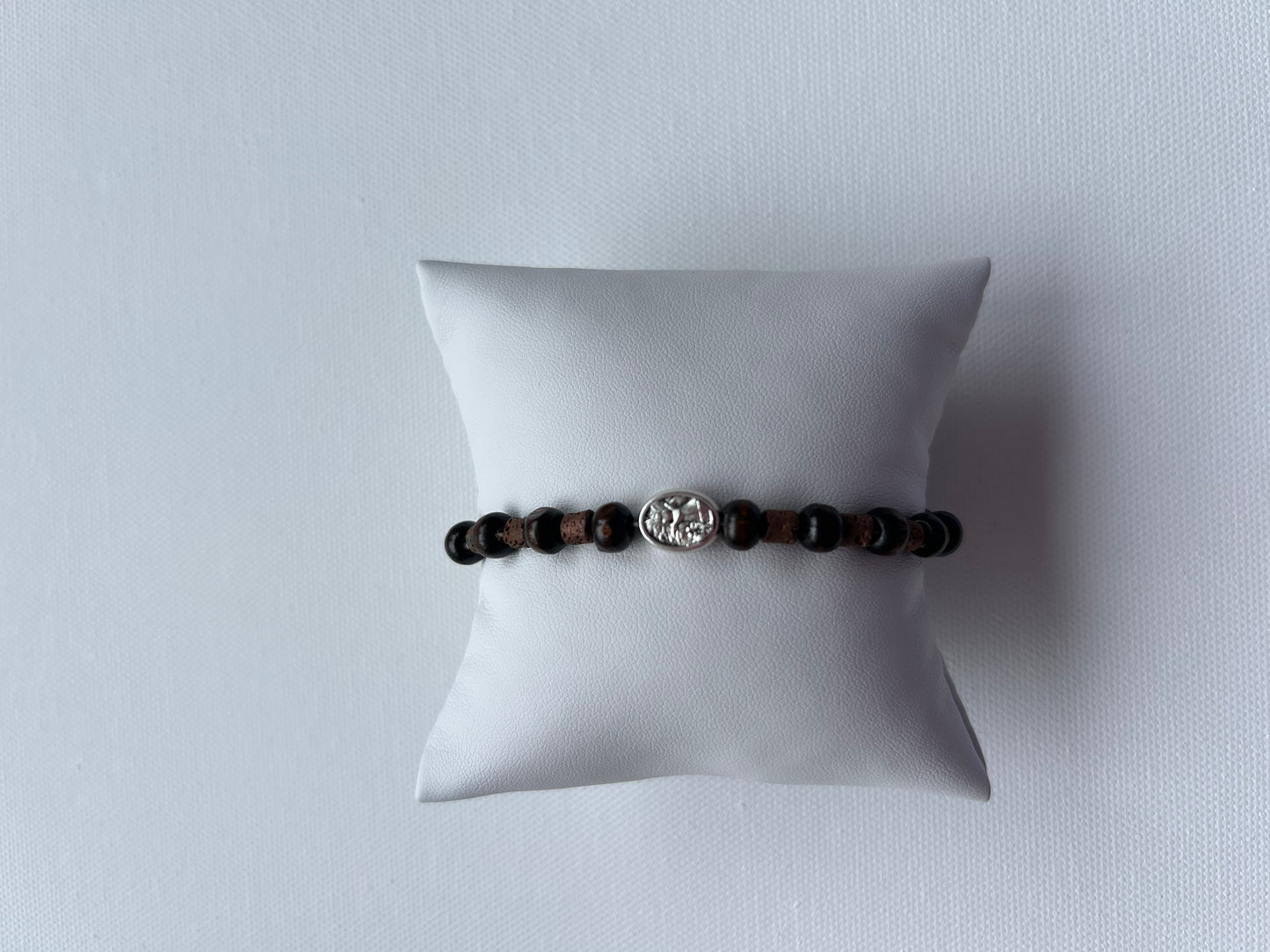 Boys St. Michael the Archangel/My Guardian Angel Bracelet