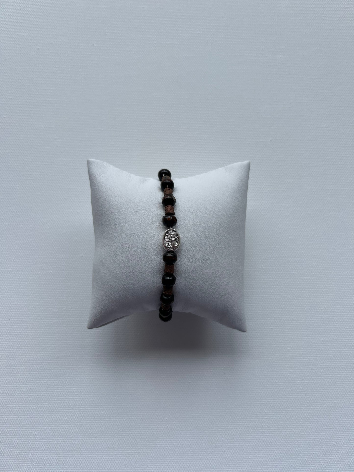 Boys St. Michael the Archangel/My Guardian Angel Bracelet